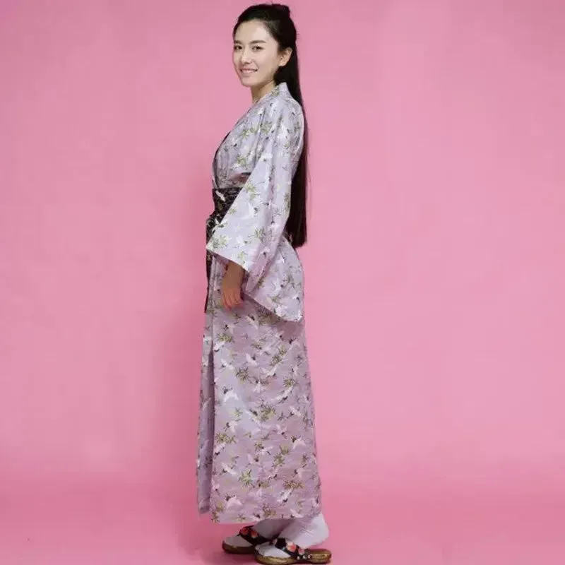 Japon style kimono japonais femme Hisaé