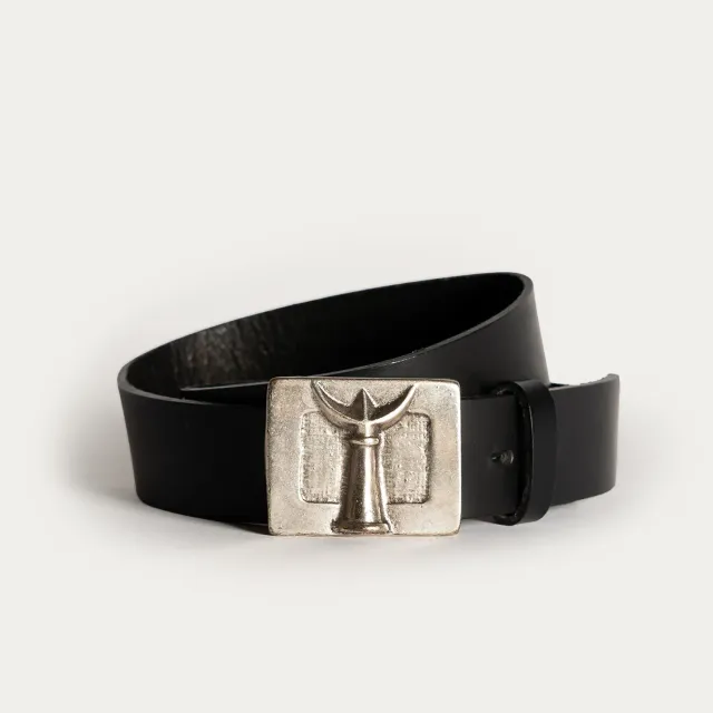 Mistral ceinture cuir boucle artisanale
