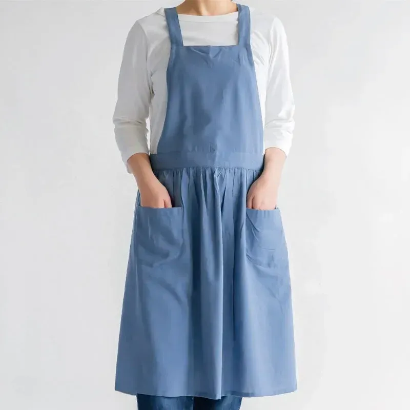 Japon style tablier japonais femme à poches