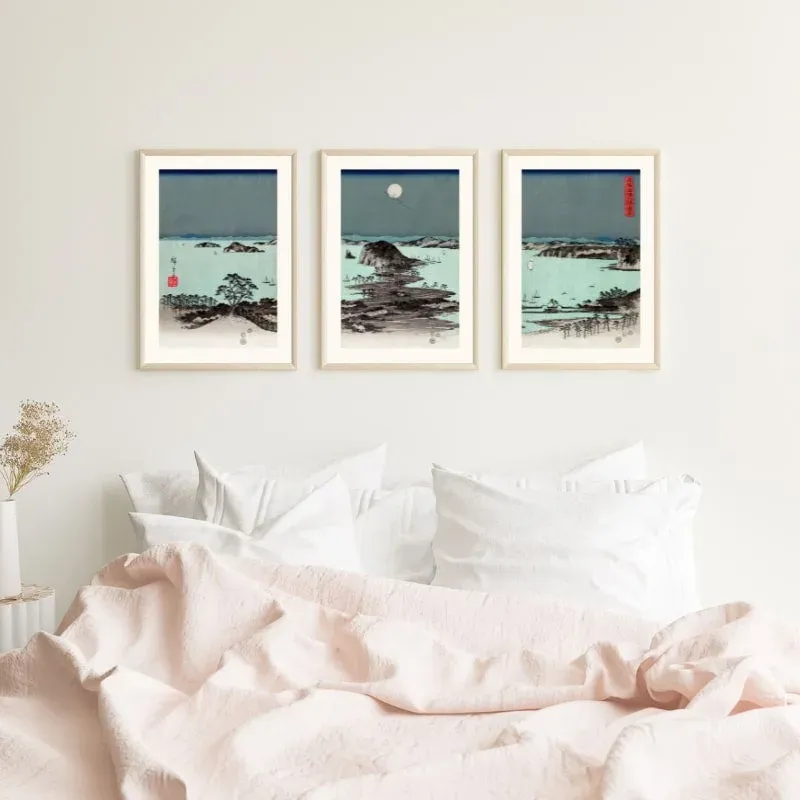 Japon style Hiroshige Kanazawa estampe japonaise