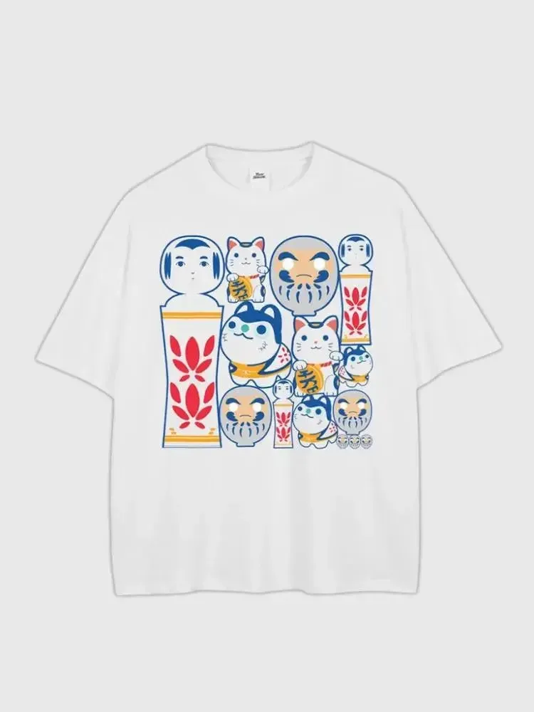 Japon style Daruma Limited Edit 2k24 t-shirt