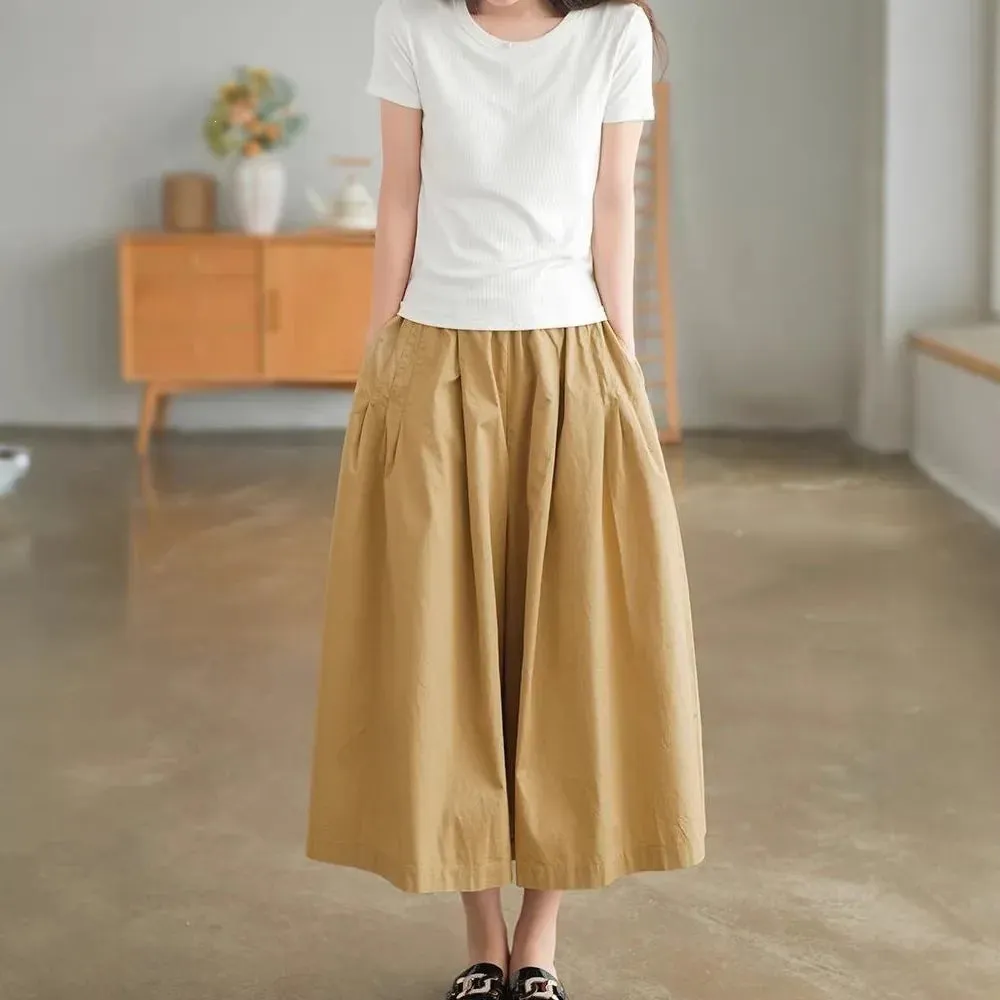 Esprit du Japon pantalon japonais ample taille haute