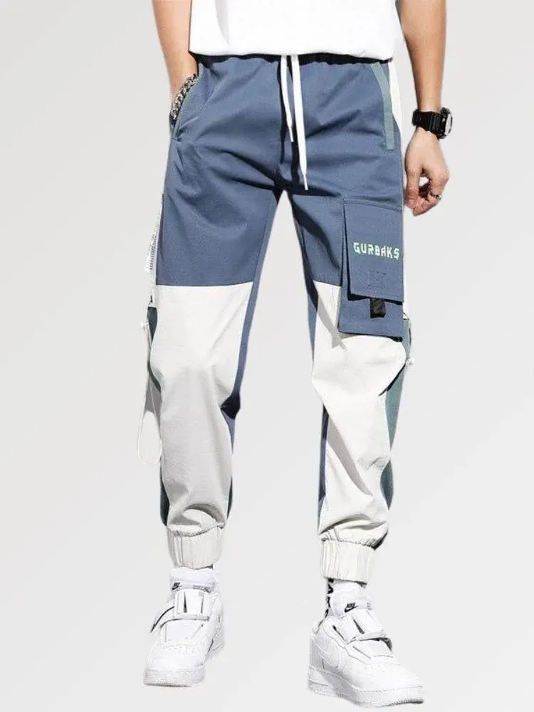 Japon style Pantalon Cargo Bicolor Shinjuku pantalon cargo