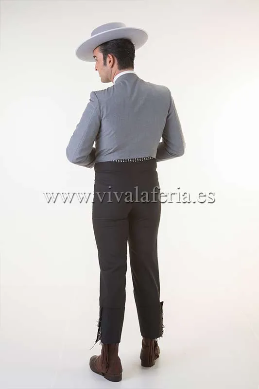 Viva La Feria Pantalon Campero Noir Élastique Caireles homme