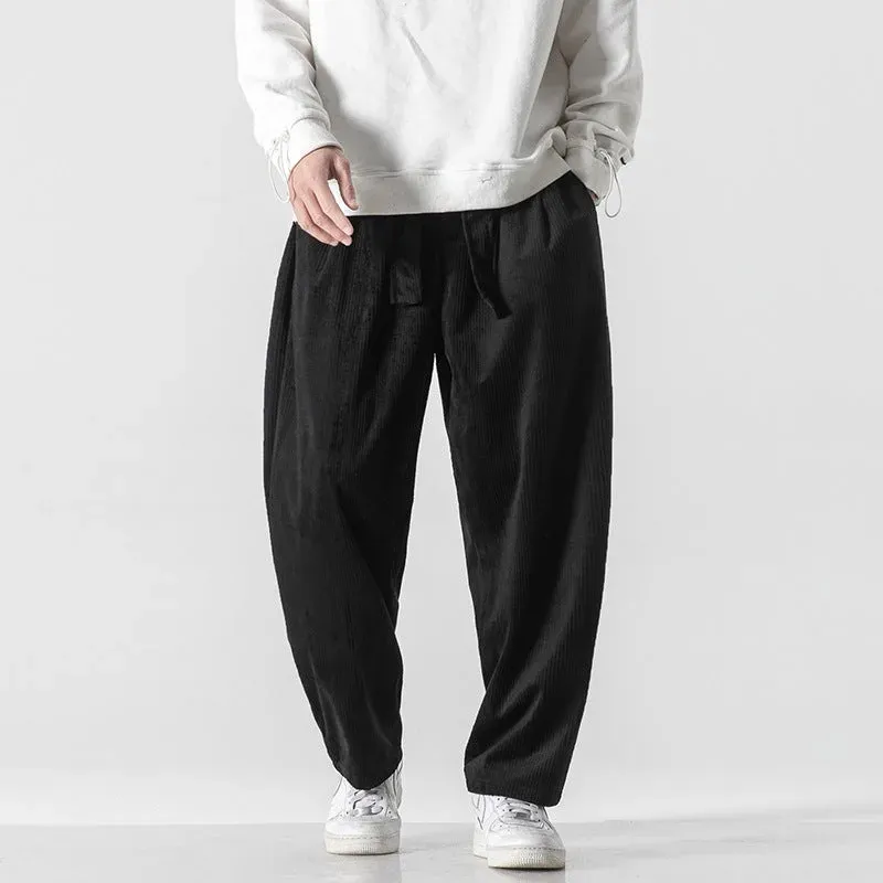 Japon style Yushiko pantalon velours côtelé