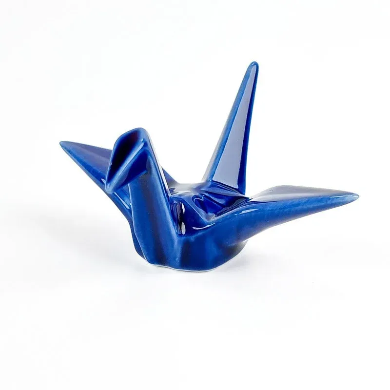 Japon style Origami repose-baguettes grue