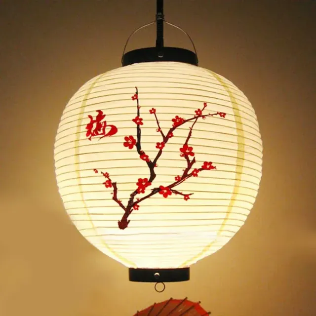 Japon style lanterne japonaise arbre sakura