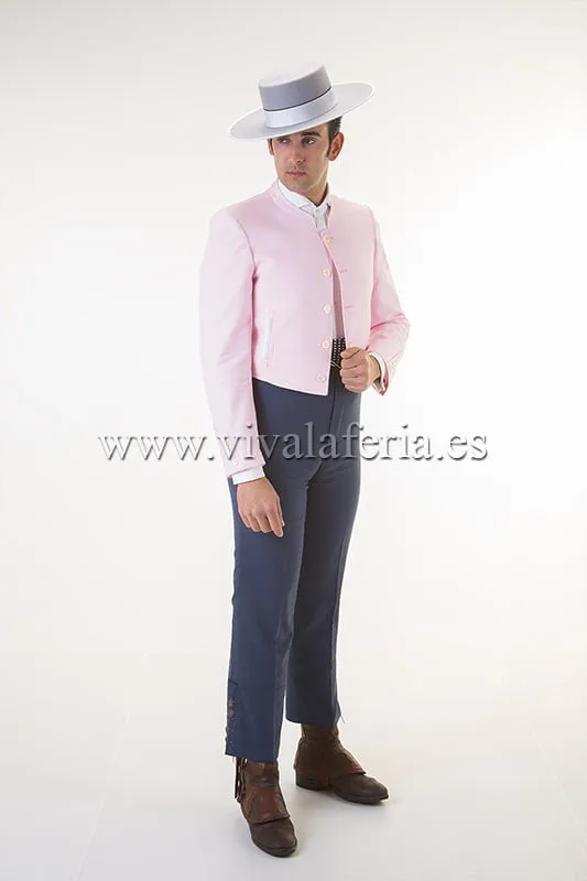 VIVA LA FERIA Modelo 500 Rayas Rosa costume campero