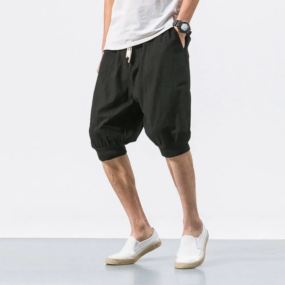Japon style Ryu pantalon court japonais été