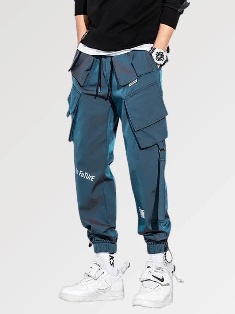 Japon style Pantalon Réfléchissant Track Tactical