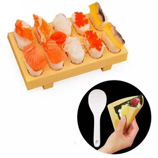 Japon style Nigiri Mold Pack moule à sushi 8 nigiris plastique