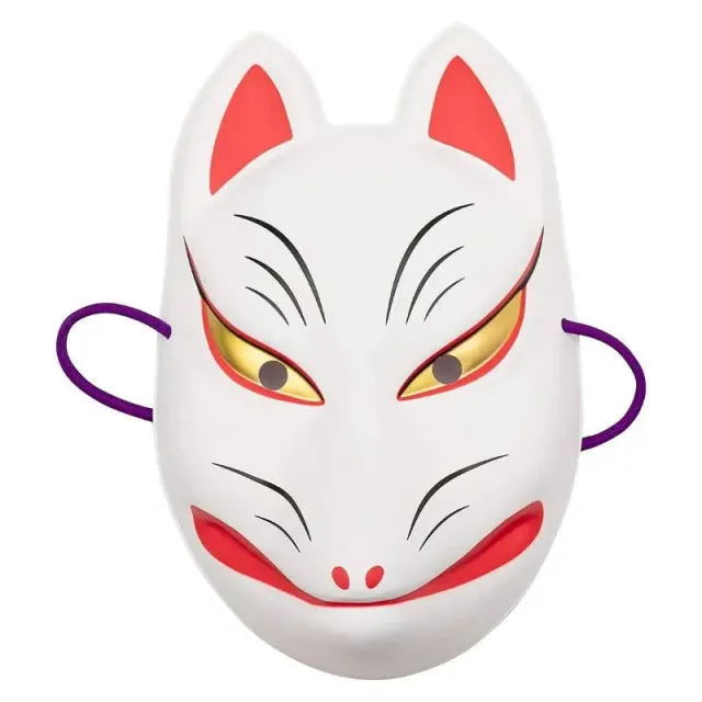 Japon style Masque Renard Kitsune masque renard blanc
