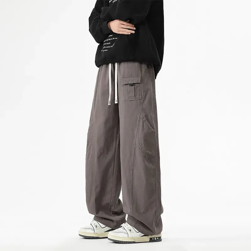 Esprit du Japon pantalon cargo coton large poches