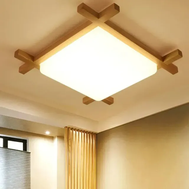 Japon style plafonnier lampe japonaise lumière douce