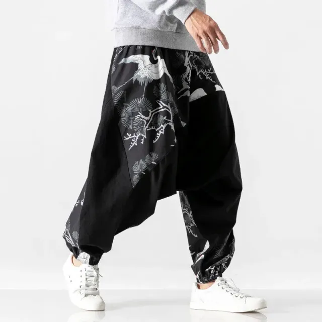 Japon style Tamashii Pantalon Harem Confort pantalon