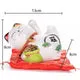 Esprit du Japon Maneki Neko sac pièces or figurine céramique