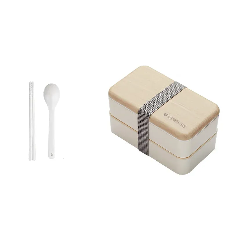 Japon style Boite Bento Bois boîte repas