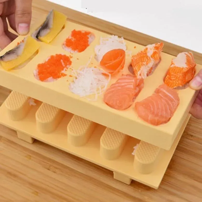 Japon style Nigiri Mold Pack moule à sushi 8 nigiris plastique
