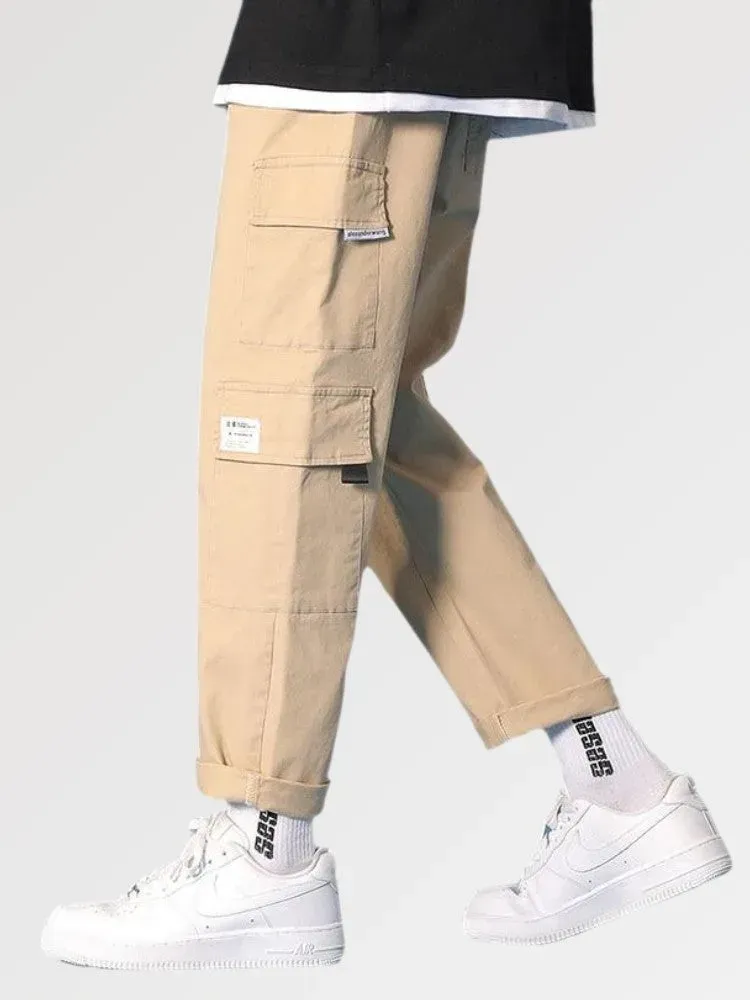 Japon Style Pantalon Chino Hk21 beige streetwear