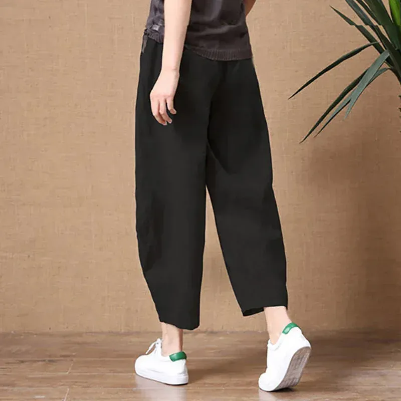 Japon style pantalon traditionnel japonais coupe large