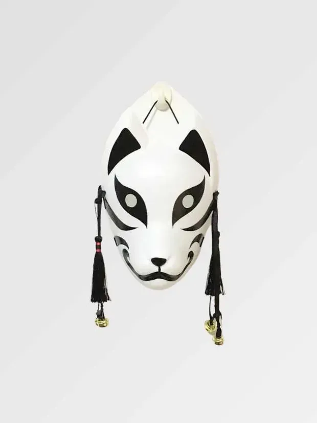 Esprit du Japon masque kitsune traditionnel résine