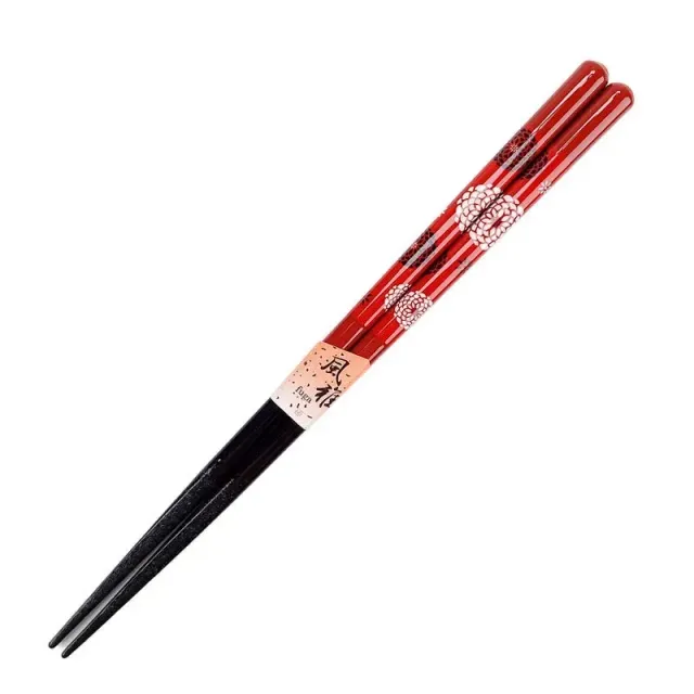 Japon style Kiku baguettes japonaises bois chrysanthème