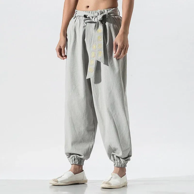 Japon style pantalon japonais homme