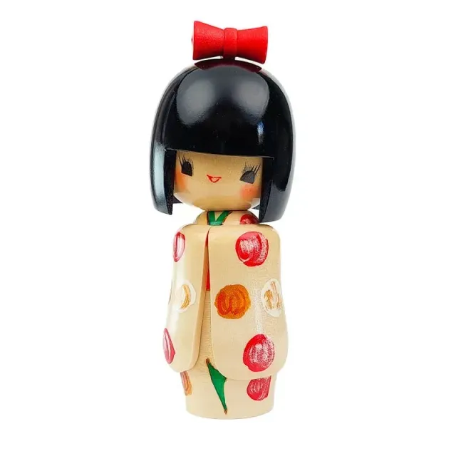 Japon style Poupée Kokeshi Japonaise poupée en bois décoration