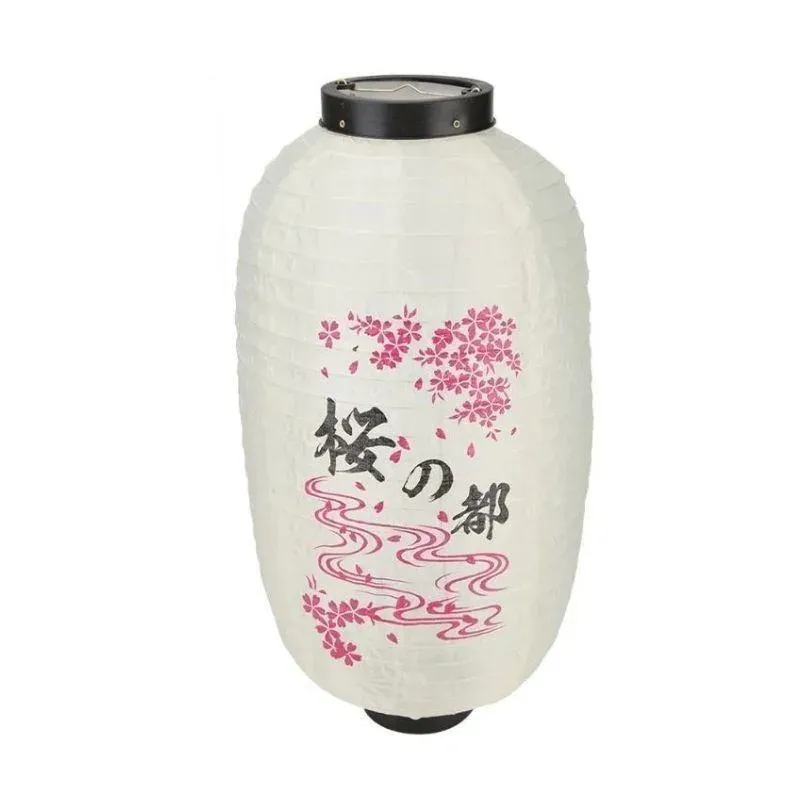Japon style Lanterne Japonaise Fleurs en tissu