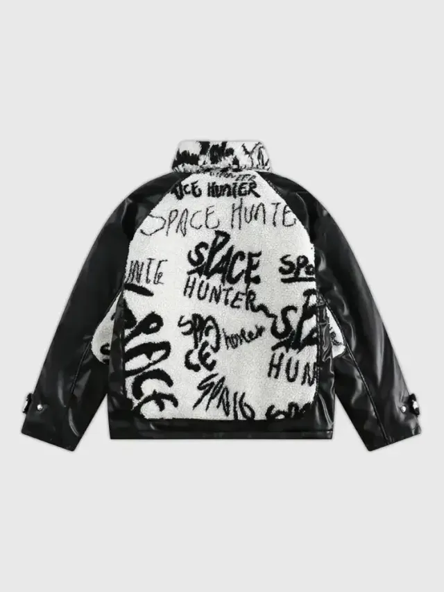 Japon style Streetwear blouson rembourré matelassé hiver