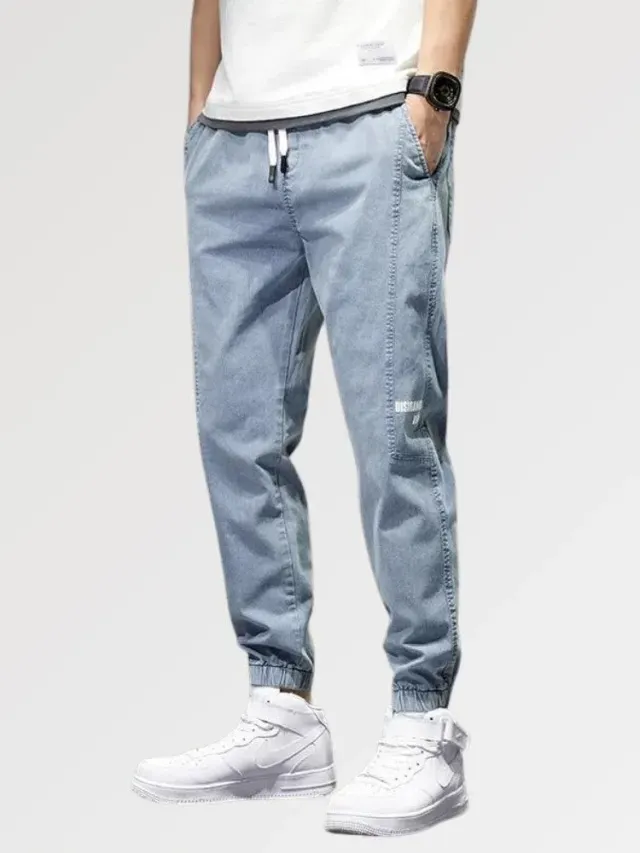 Japon style harem jean homme taille élastique