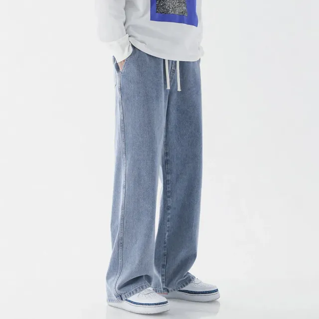 Japon style Yusha Jeans Wide Leg jean coupe large