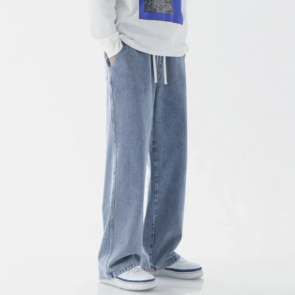 Japon style Yusha Jeans Wide Leg jean coupe large