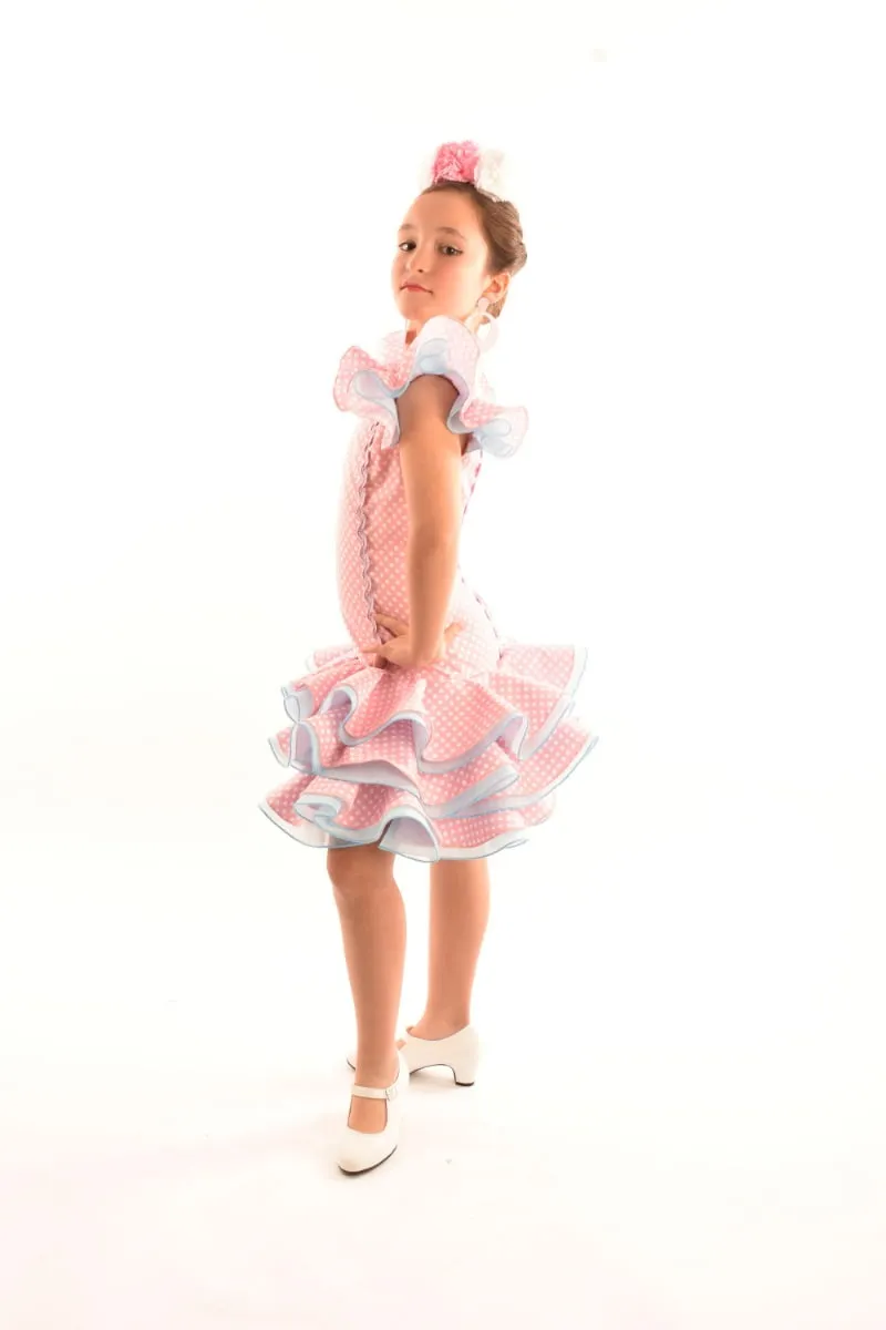 Viva la Feria Cayetana robe flamenco courte fille