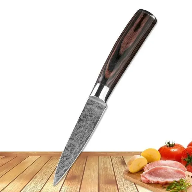 Japon style Knife Koizumi couteau japonais lame asymétrique 9 cm