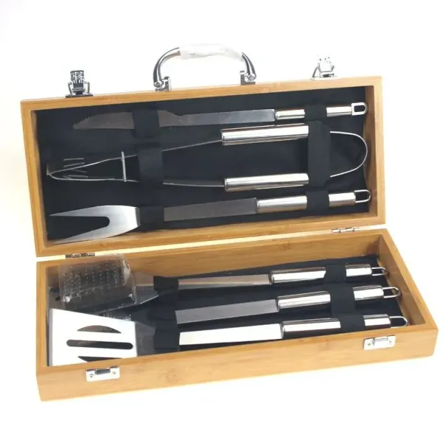 Japon style Amakazari set barbecue ustensiles grillade