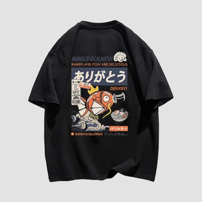 Japon style Vintage t-shirt japonais motif rétro