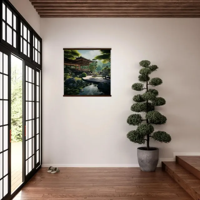 Japon style Zen soreiyu tableau