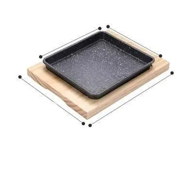 Japon style Suehirocho plaque barbecue en fonte