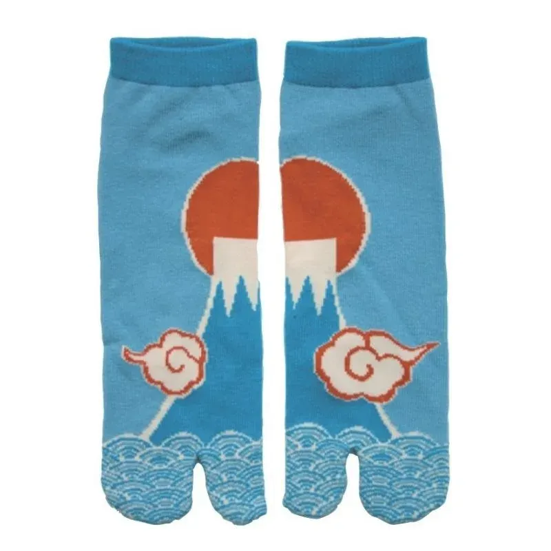 Japon style Tabi chaussettes à deux doigts