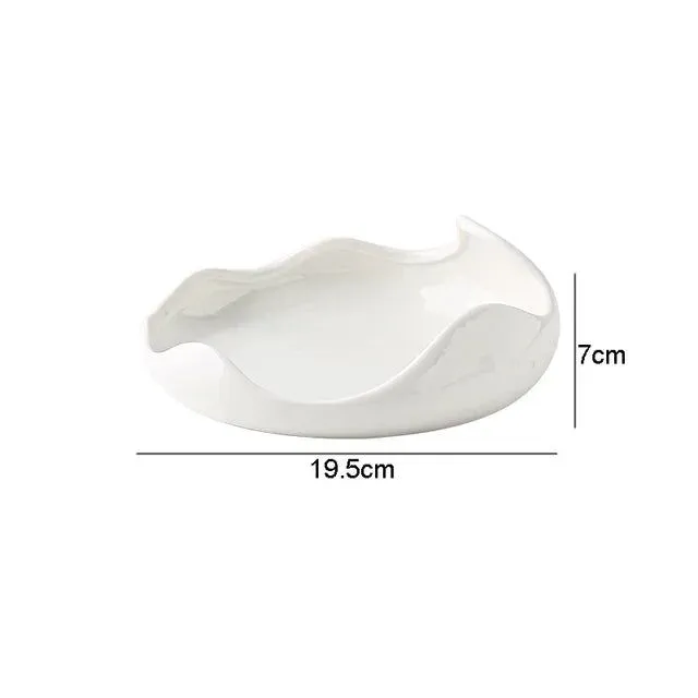 Japon style Hosi assiette irrégulière créative