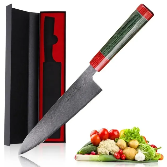Japon style Chutoh Damascus Mari couteau acier Damas