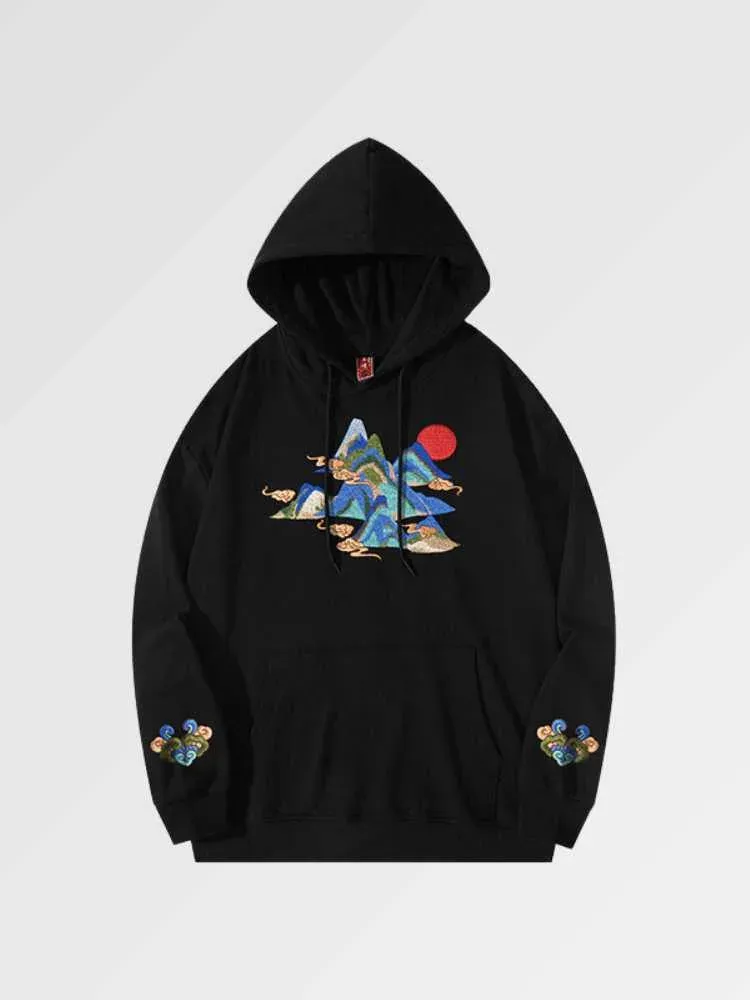 Japon style Sodegaura sweat paysage Mont Fuji
