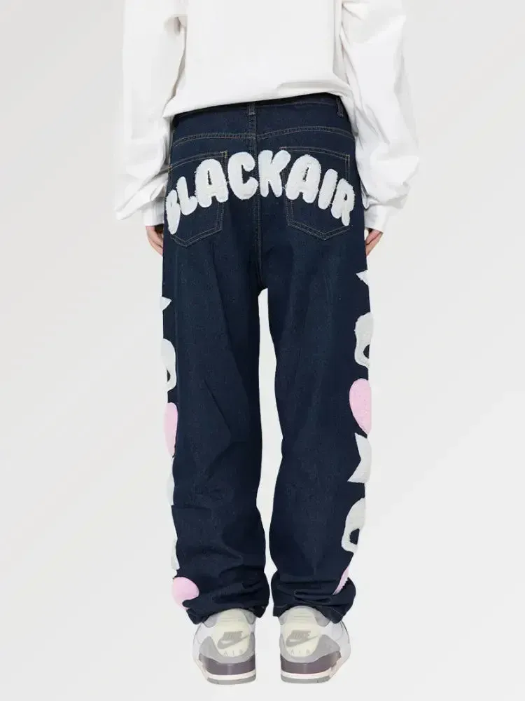 Japon style daddy Jack jean streetwear homme coupe ample