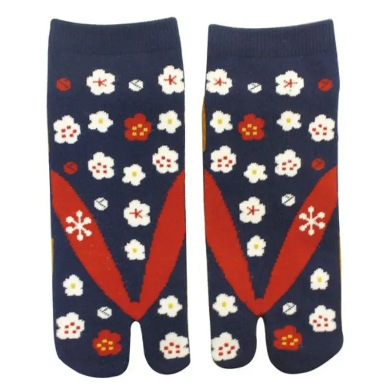 Japon style Tabi chaussettes à deux doigts