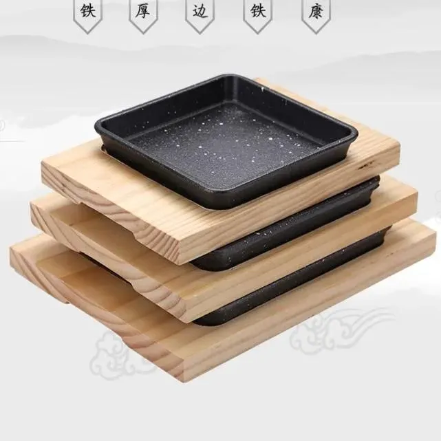 Japon style Suehirocho plaque barbecue en fonte