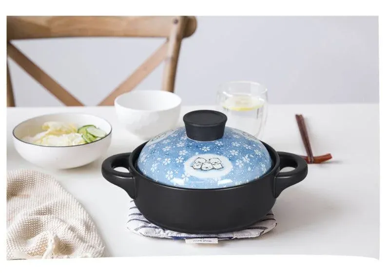 Japon style Komakai casserole céramique mijotés