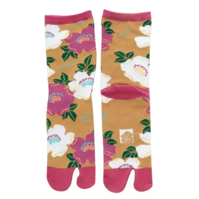 Japon style chaussettes japonaises femme fleurs