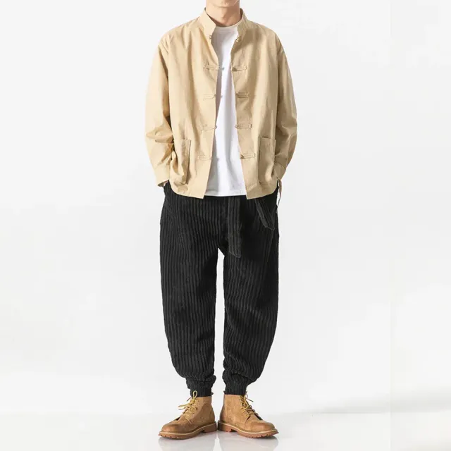 Japon style Keisuke pantalon velours côtelé