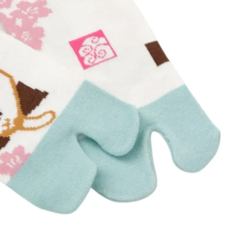 Japon style Tabi chaussettes à deux doigts